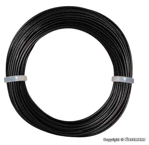 Viessmann 6860 Kabelring 0,14 mm², schwarz, 10 m