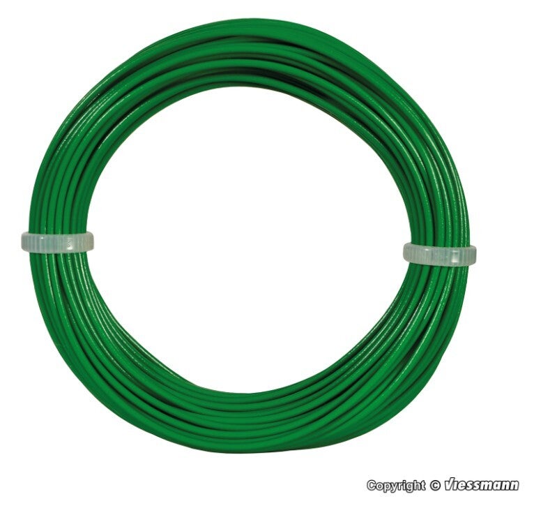Viessmann 6866 Kabelring 0,14 mm², grün, 10 m