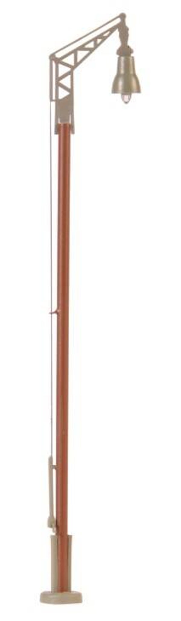 Viessmann 6961 TT Holzmastleuchte DDR-Reichsbahn, LED warmweiß