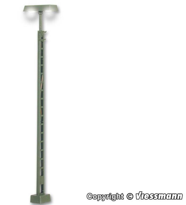 Viessmann 6963 TT Gittermastleuchte, 2 LEDs weiß