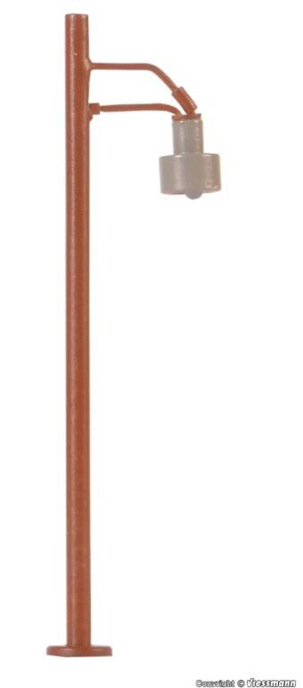 Viessmann 6965 TT Holzmastleuchte, LED warmweiß