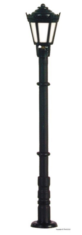 Viessmann 6970 TT Parklaterne schwarz, LED warmweiß