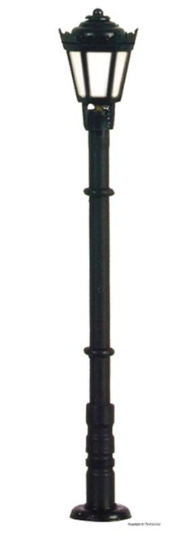 Viessmann 6970 TT Parklaterne schwarz, LED warmweiß