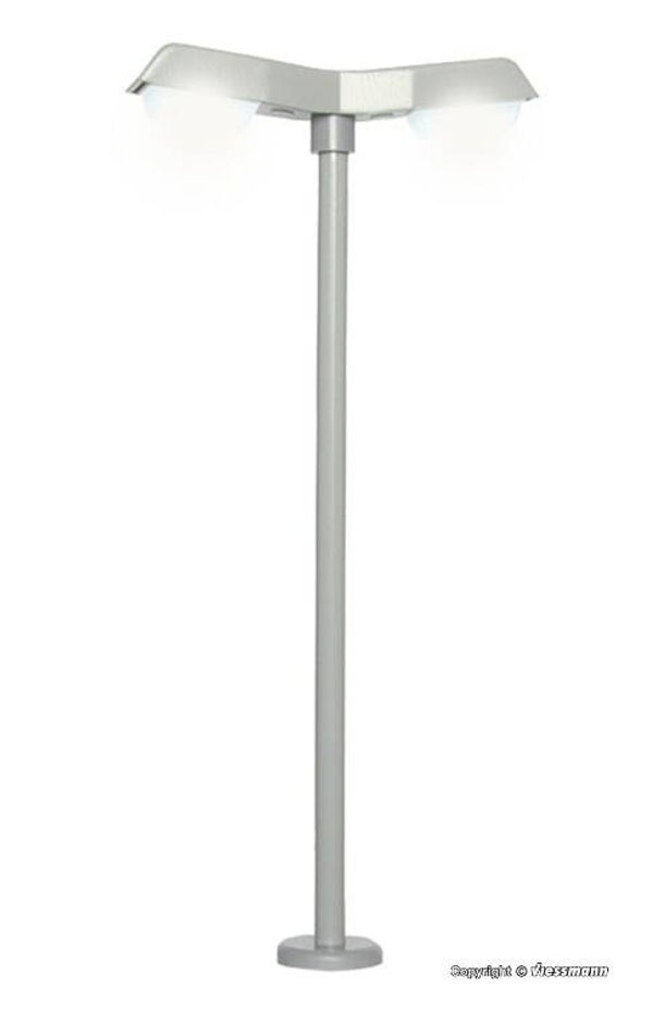 Viessmann 6997 TT Straßenleuchte modern, doppelt, 2 LEDs weiß
