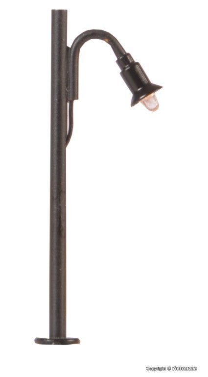 Viessmann 7160 Z Holzmastleuchte, LED warmweiß