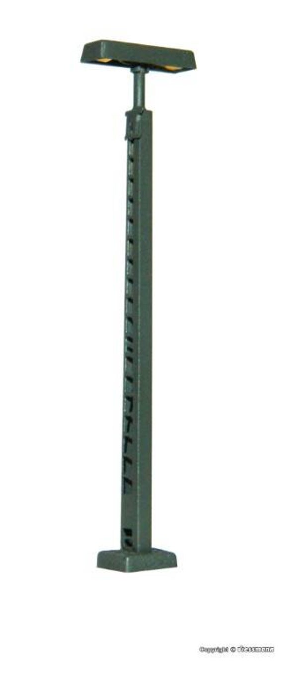 Viessmann 7163 Z Gittermastleuchte, 2 LEDs weiß