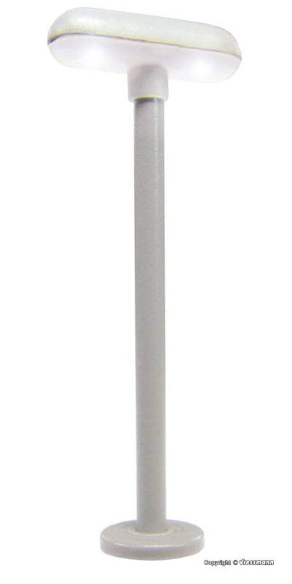 Viessmann 7164 Z Bahnsteigleuchte, 2 LEDs weiß
