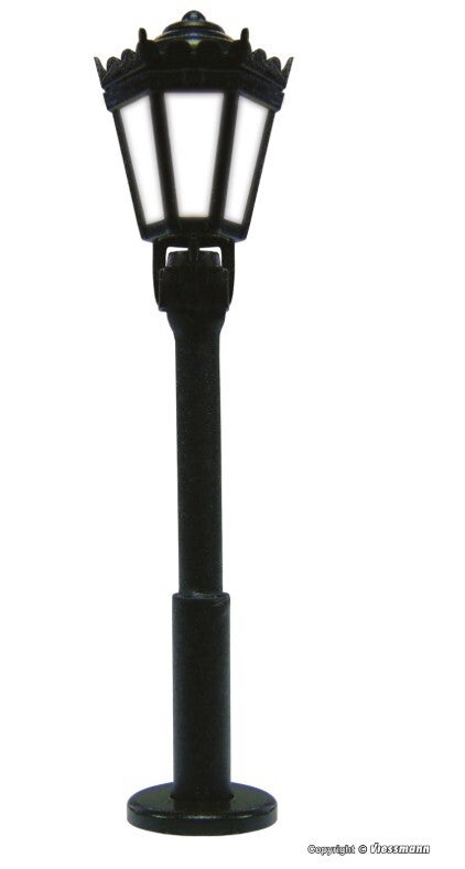 Viessmann 7170 Z Parklaterne, LED warmweiß