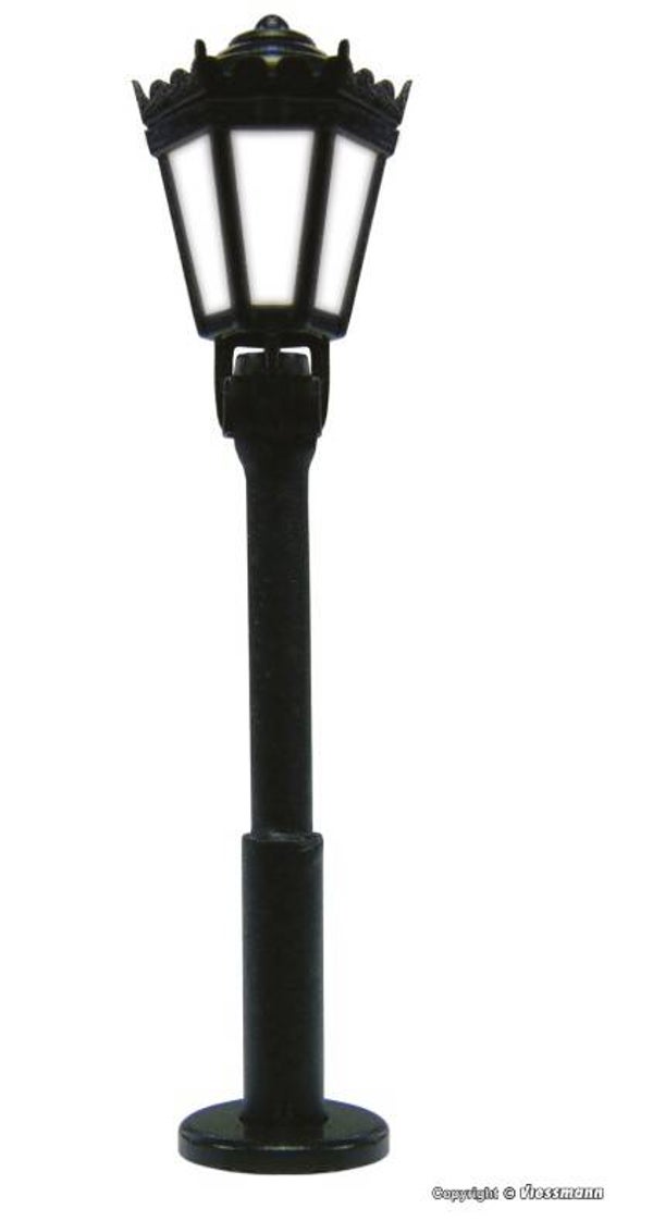 Viessmann 7170 Z Parklaterne, LED warmweiß