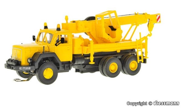 Viessmann 8021 H0 MAGIRUS DEUTZ 3-achs Bergekran mit Rundumleuchten