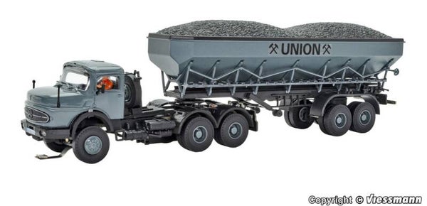 Viessmann 8035 H0 MB Rundhauber 3-achs mit Kohlenkuli UNION