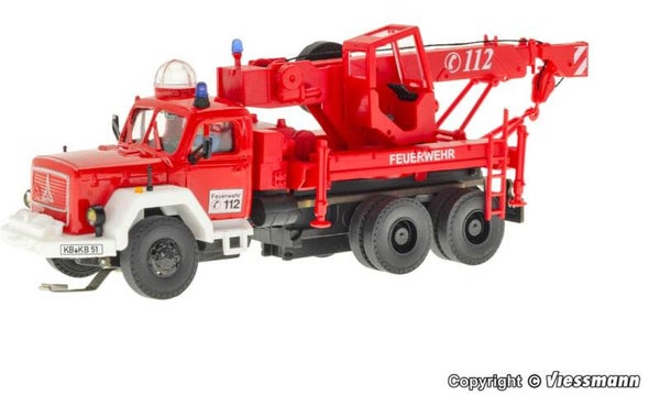 Viessmann 8051 H0 Feuerwehr MAGIRUS DEUTZ 3-achs Bergekran