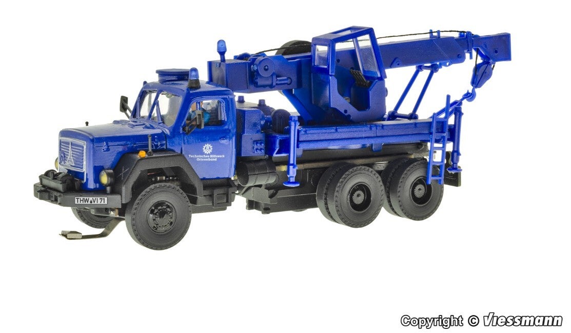 Viessmann 8071 H0 THW MAGIRUS DEUTZ 3-achs Bergekran