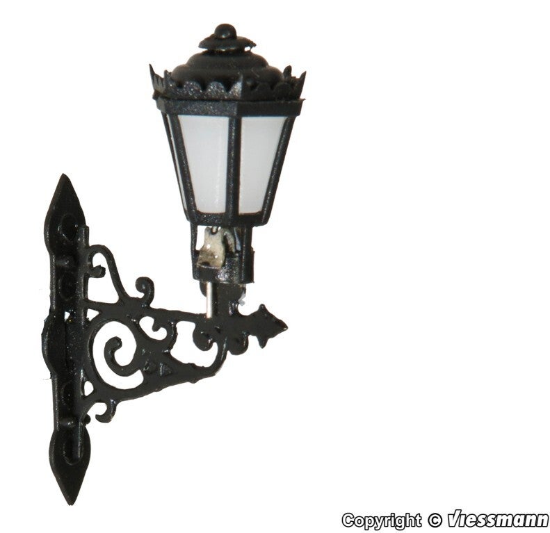 Viessmann 9074 0 Wandlaterne, LED warmweiß