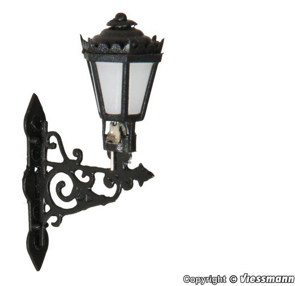 Viessmann 9074 0 Wandlaterne, LED warmweiß