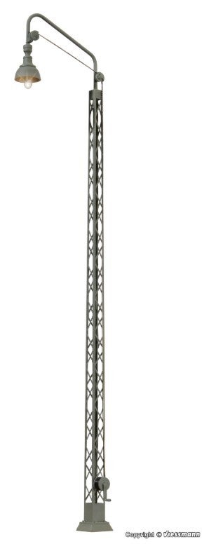 Viessmann 9385 0 Gittermastleuchte, LED warmweiß