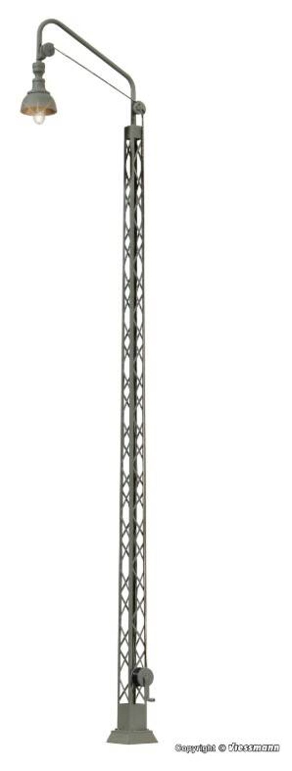 Viessmann 9385 0 Gittermastleuchte, LED warmweiß