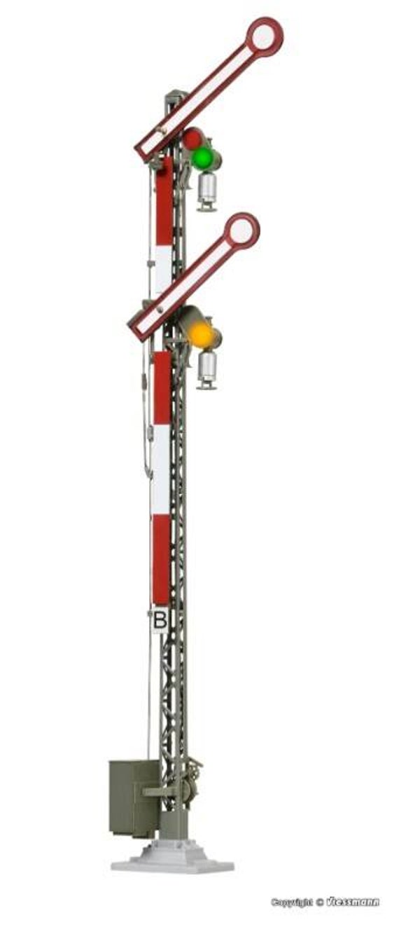 Viessmann 9501 0 Digital Form-Hauptsignal mit 2 gekoppelten Flügeln