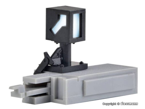 Viessmann 9565 0 Weichenlaterne mit Adapter für Universalantrieb 4560