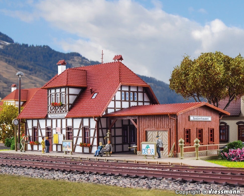 Vollmer 43501 H0 Bahnhof "Spatzenhausen"