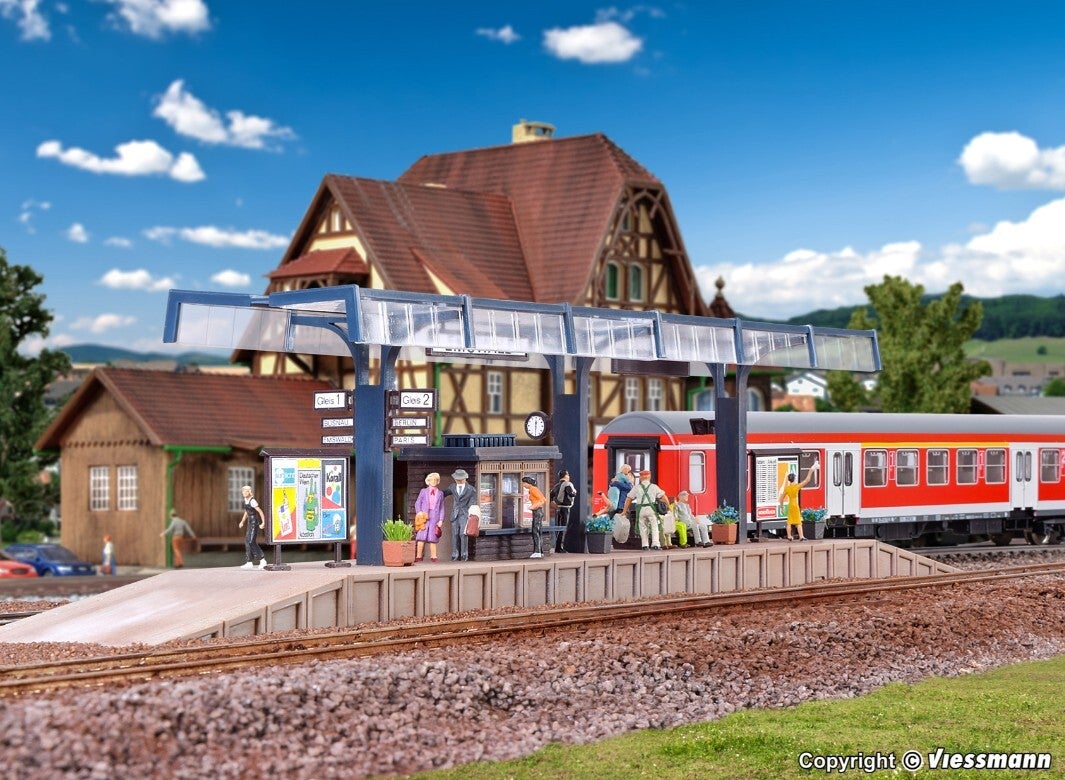 Vollmer 43534 H0 Bahnsteig Emswald