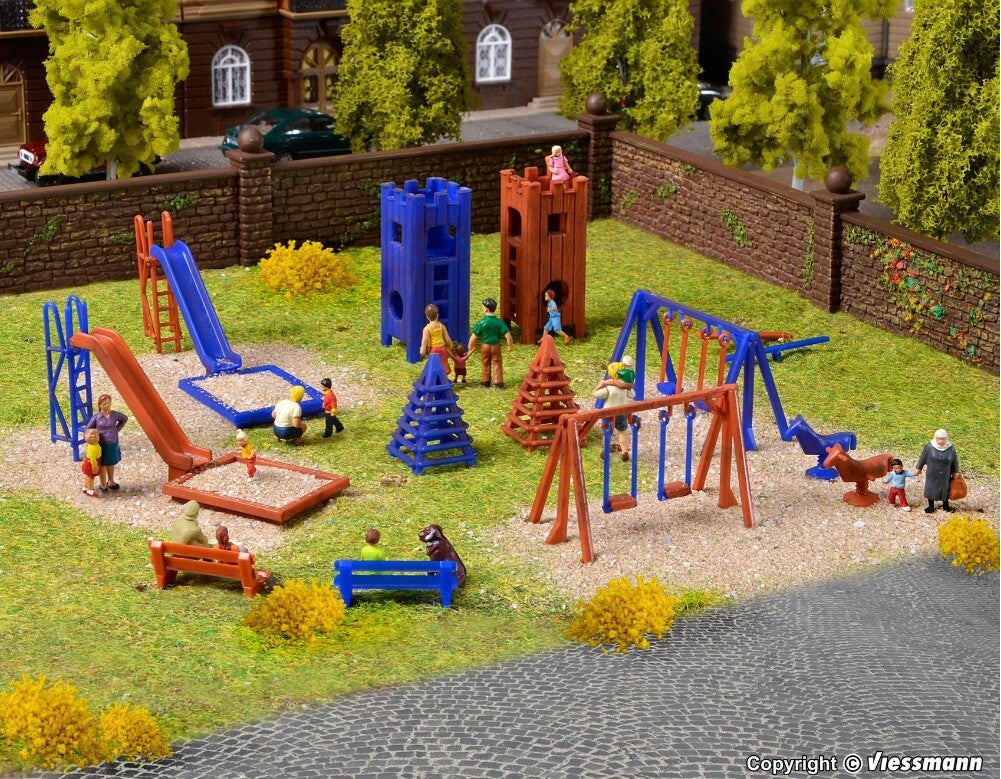 Vollmer 43665 0 Deko-Set Kinderspielplatz