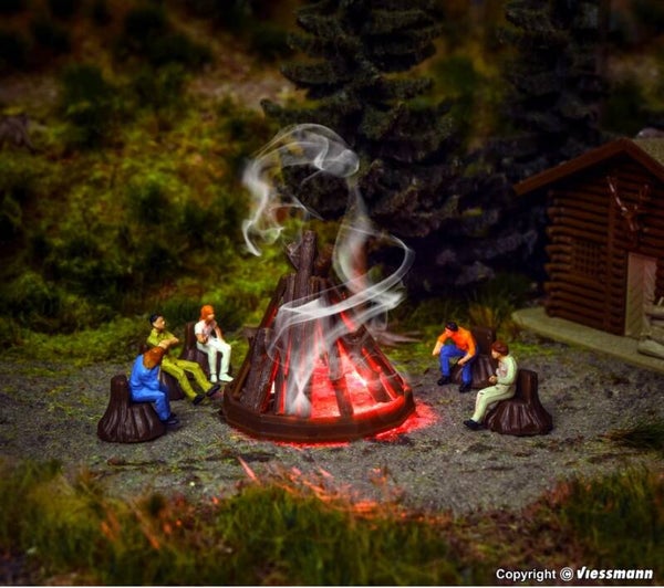 Vollmer 43667 H0 Lagerfeuer