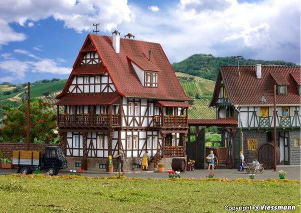 Vollmer 43732 H0 Winzerhaus mit Hoftor