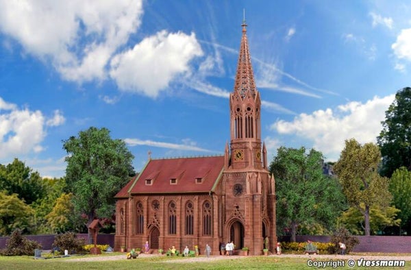 Vollmer 43739 H0 Stadtkirche Stuttgart-Berg