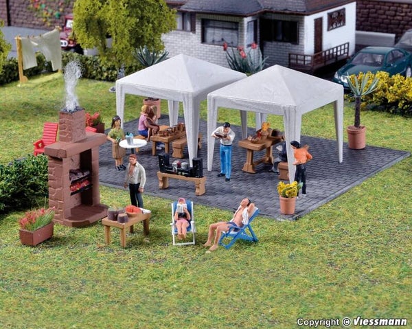 Vollmer 45130 H0 Partyzelte, 2 Stück