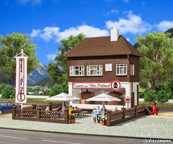Vollmer 45611 H0 Brauerei Zum alten Stellwerk