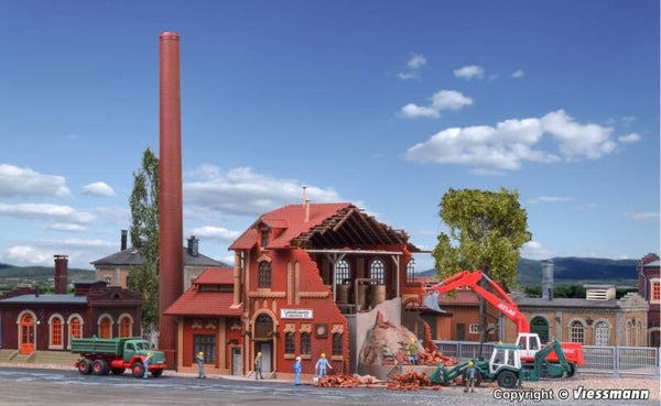 Vollmer 45621 H0 Brauerei im Abbruch