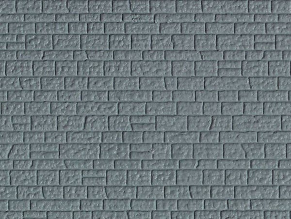 Vollmer 46024 H0 Mauerplatte Naturstein aus Kunststoff, 21,8 x 11,9 cm