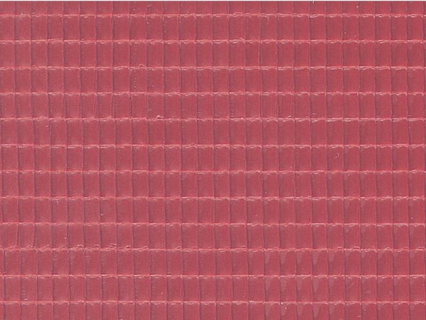 Vollmer 46032 H0 Dachplatte Flachdachpfanne aus Kunststoff, 21,8 x 11,9 cm
