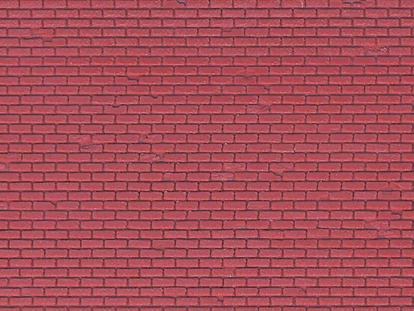 Vollmer 46033 H0 Mauerplatte Klinker aus Kunststoff, 21,8 x 11,9 cm