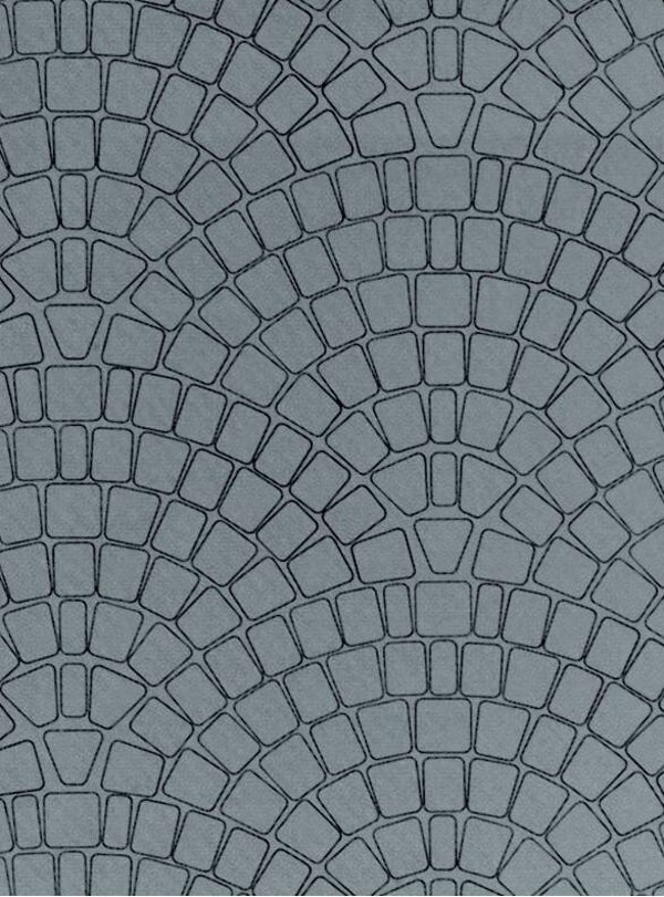 Vollmer 47373 N Gehwegplatte Kopfsteinpflaster aus Karton, 25 x 12,5 cm, VE 10 Stück
