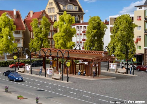 Vollmer 47580 N Busstation, überdacht