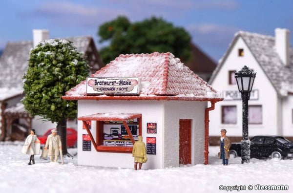 Vollmer 47625 N Kiosk Bratwurst-Maxe mit Kunstschnee