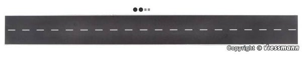 Vollmer 48260 H0 Asphaltstrasse aus Steinkunst, L 75 x B 8 cm