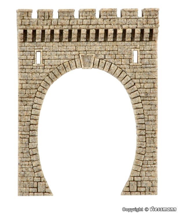 Vollmer 48600 N Tunnelportal aus Steinkunst, eingleisig