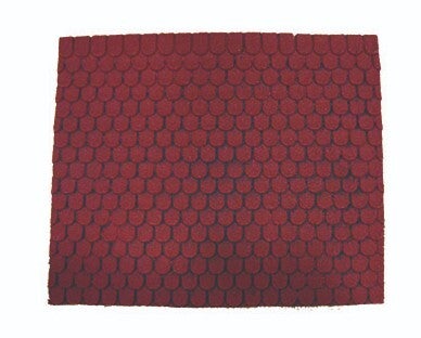 Vollmer 48730 0 Dachplatte Biberschwanz aus Steinkunst, L 54 x B 16 cm