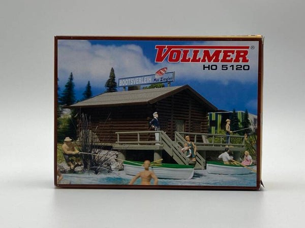 Vollmer 5120 H0 Bootsverleih "Max Ziegler"