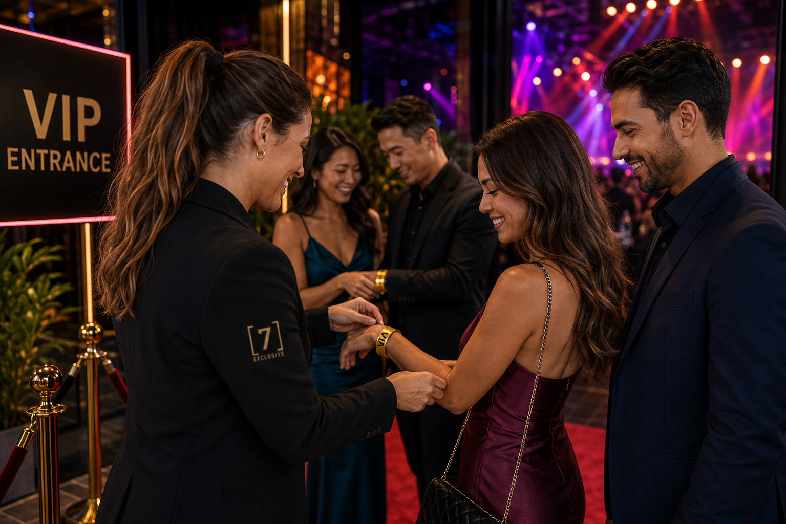 7 Exclusive verzorgd VIP ontvangst  tijdens een evenement