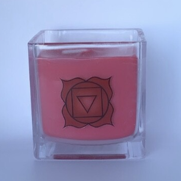 Wortelchakra - geurkaars