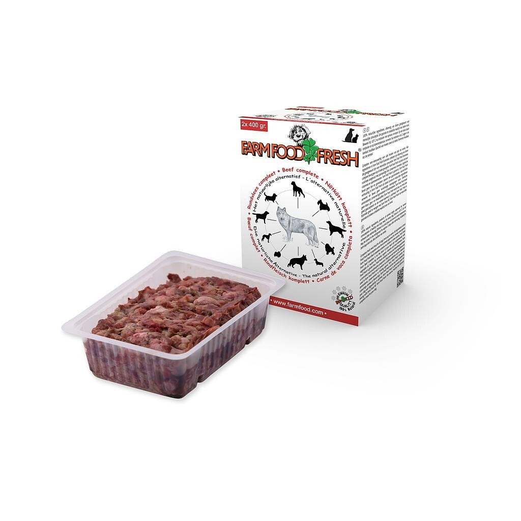 Farm Food Vlees compleet 8 x (2x400gr)