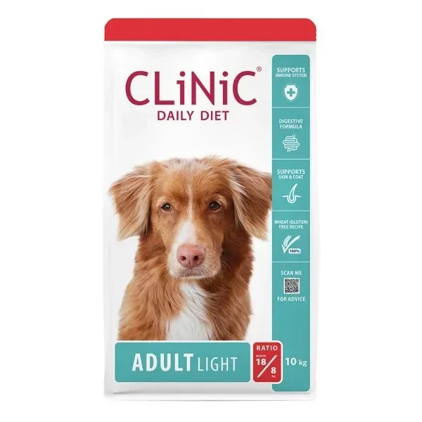 Clinic Daily Diet Dog Adult Light Duck - Chicken 10kg