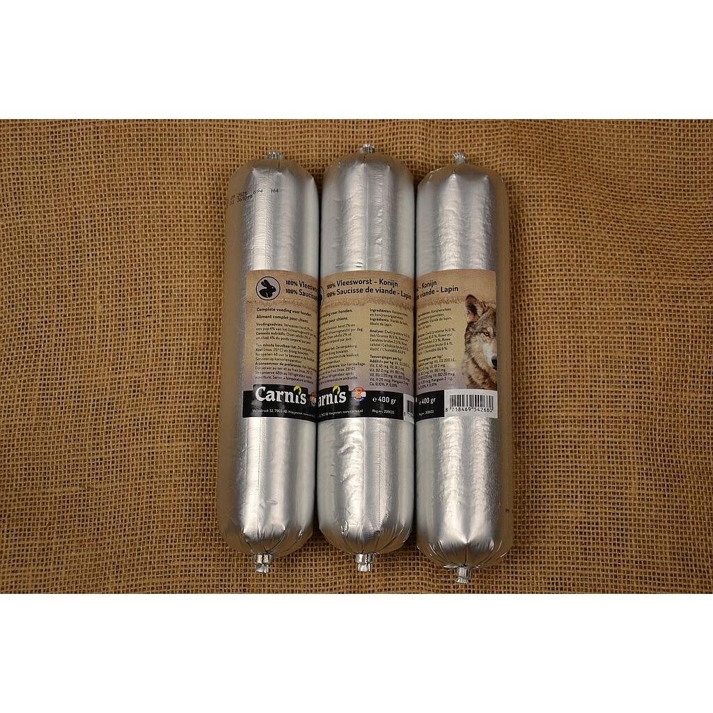 Carnis Houdbare worsten Kip 24 x 400gr