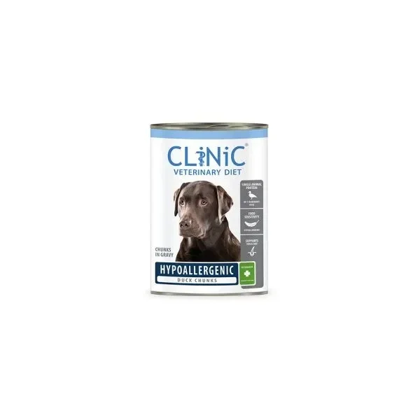 Clinic VD Dog Hypoallergenic Duck Chunks 6 x 415gr
