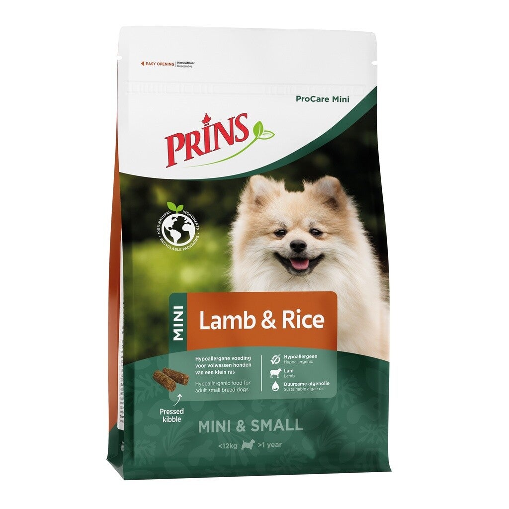 Prins persbrok PC MINI Lamb&Rice 3kg