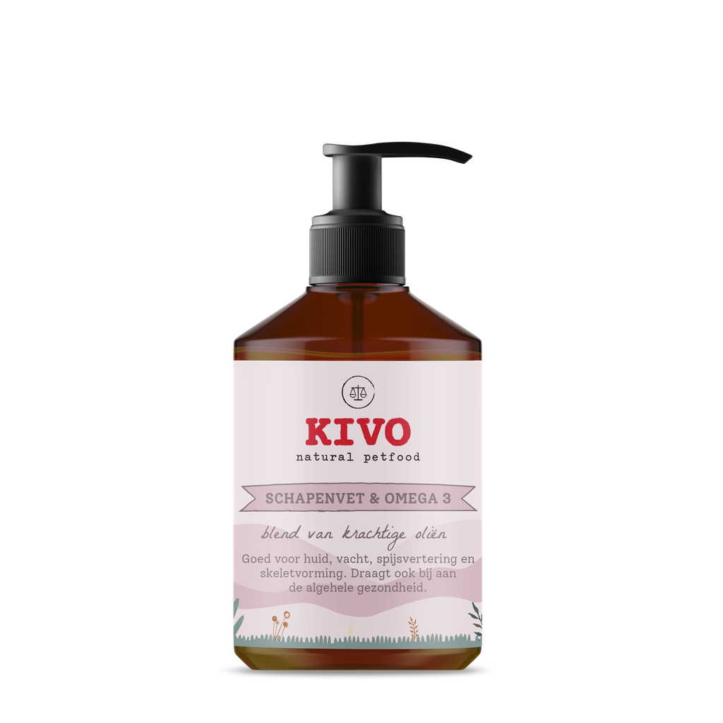 Kivo Schapenvet en Omega3 500ml